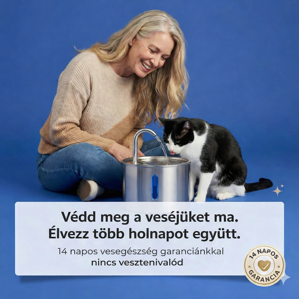 Óvd meg macskádat a húgyúti fertőzésektől és vesebetegségtől a Mirathelle™-el